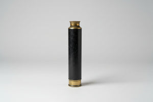 Vintage British Brass Telescopic Monocular – Falcon 22x Enbeeco London with Textured Resin Grip (c.1950–1970)