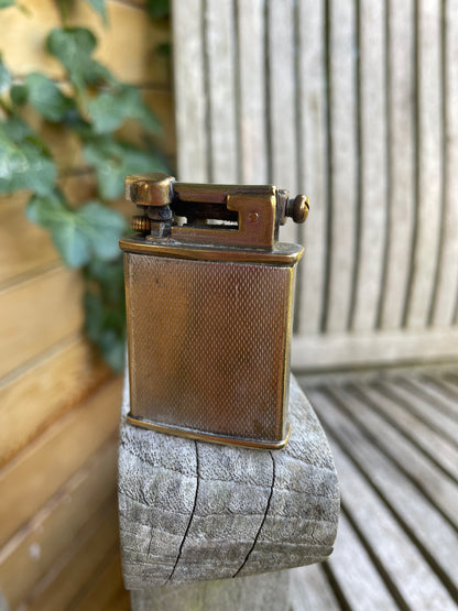 Vintage Orlik Carlton English lift arm petrol lighter c1930's