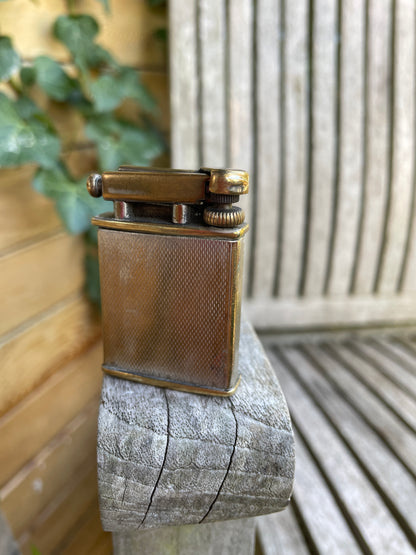 Vintage Orlik Carlton English lift arm petrol lighter c1930's