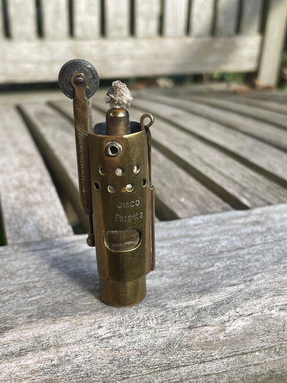 WW1 JMCO Austrian brass petrol trench wind proof lighter