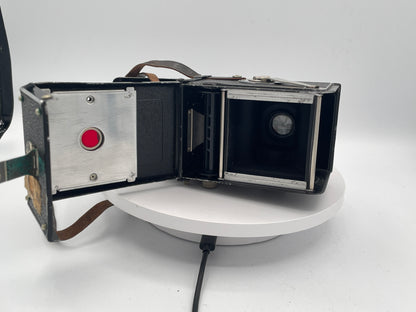 Vintage Rolleiflex Compur TLR Camera Carl Zeiss Tessar 7.5cm f3.8 With Case