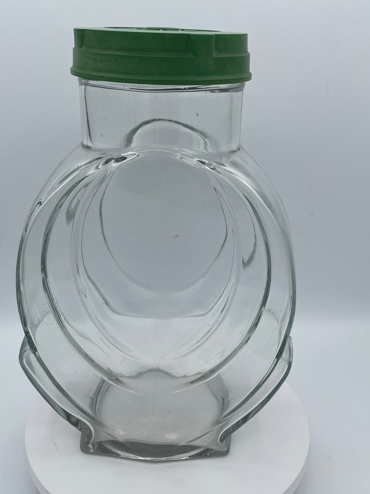 Vintage Glass Storage Jar with Green Bakelite Screw Lid – Lyons Mason