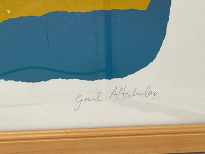 Gail Altschuler 'First Light I' Signed Limited Edition Silkscreen Monoprint 2/12 Framed Abstract Artwork