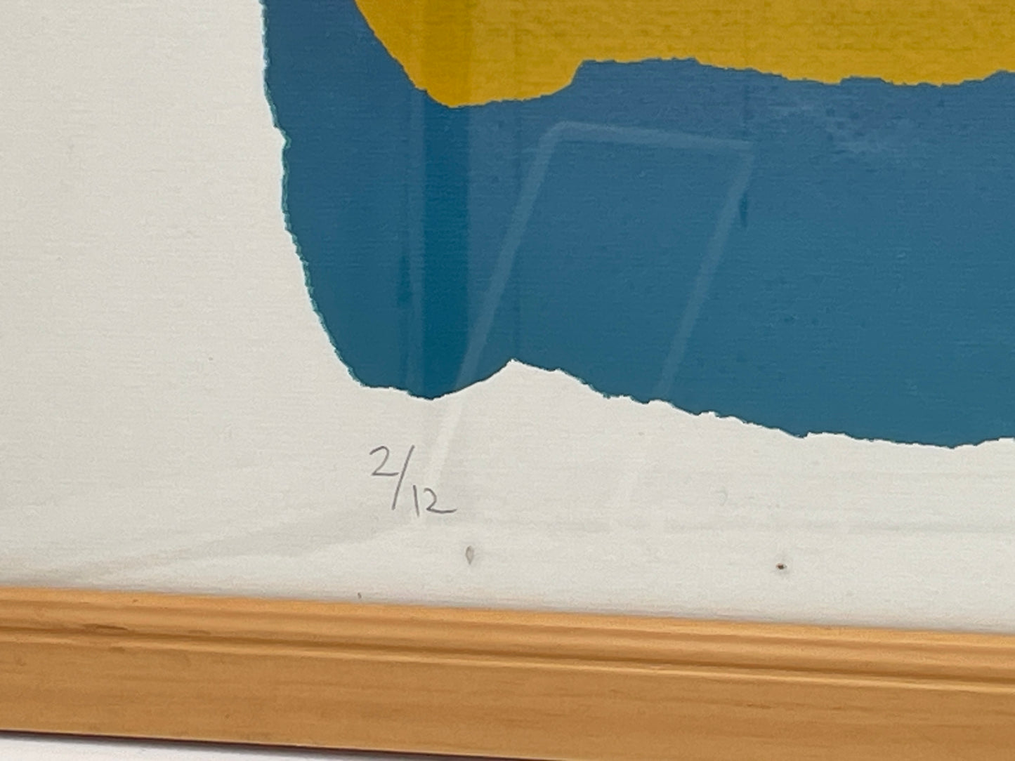 Gail Altschuler 'First Light I' Signed Limited Edition Silkscreen Monoprint 2/12 Framed Abstract Artwork