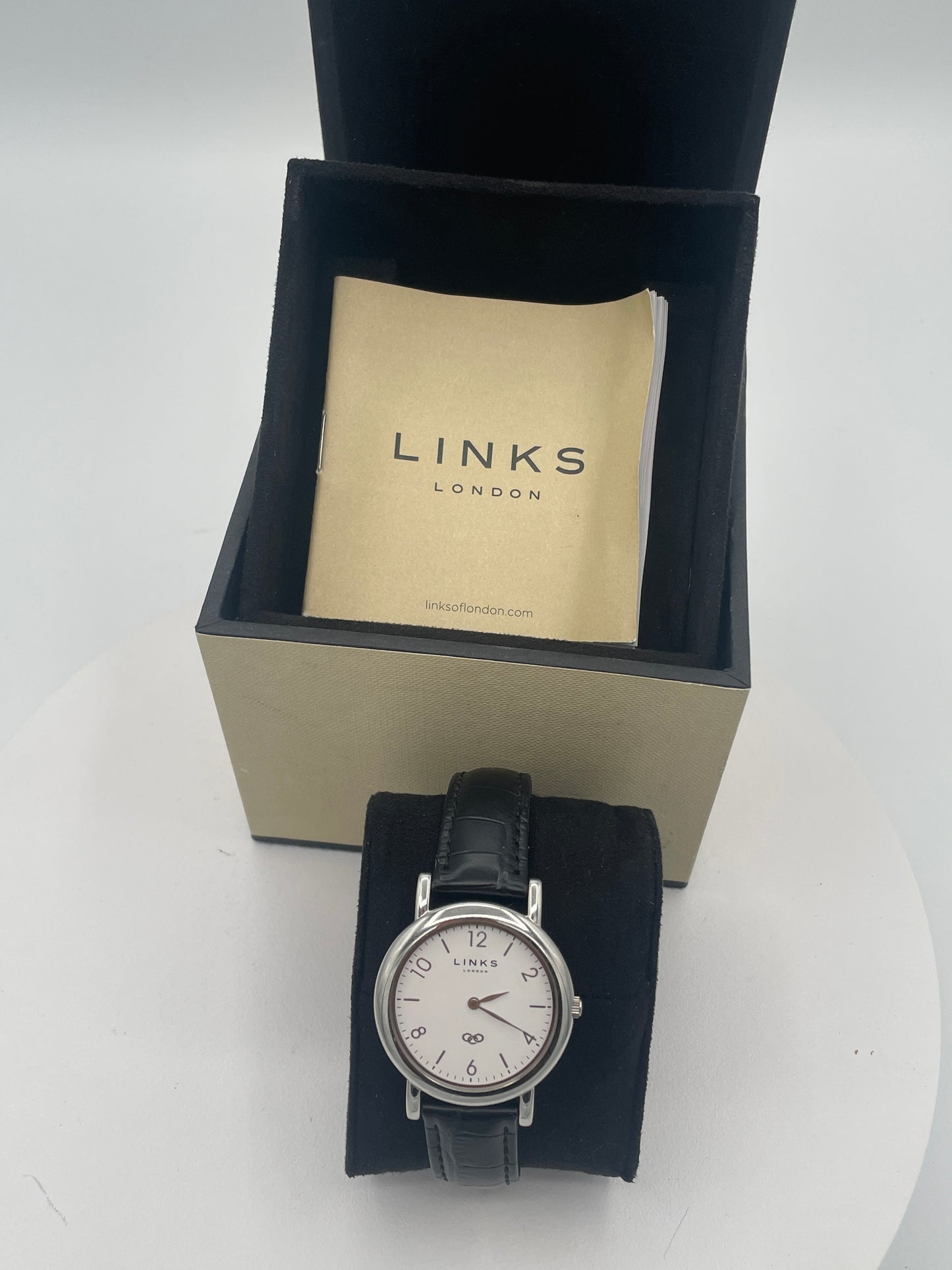 Links of London Noble Slim Ladies Stainless Steel Watch Boxed with Receipt c.2016