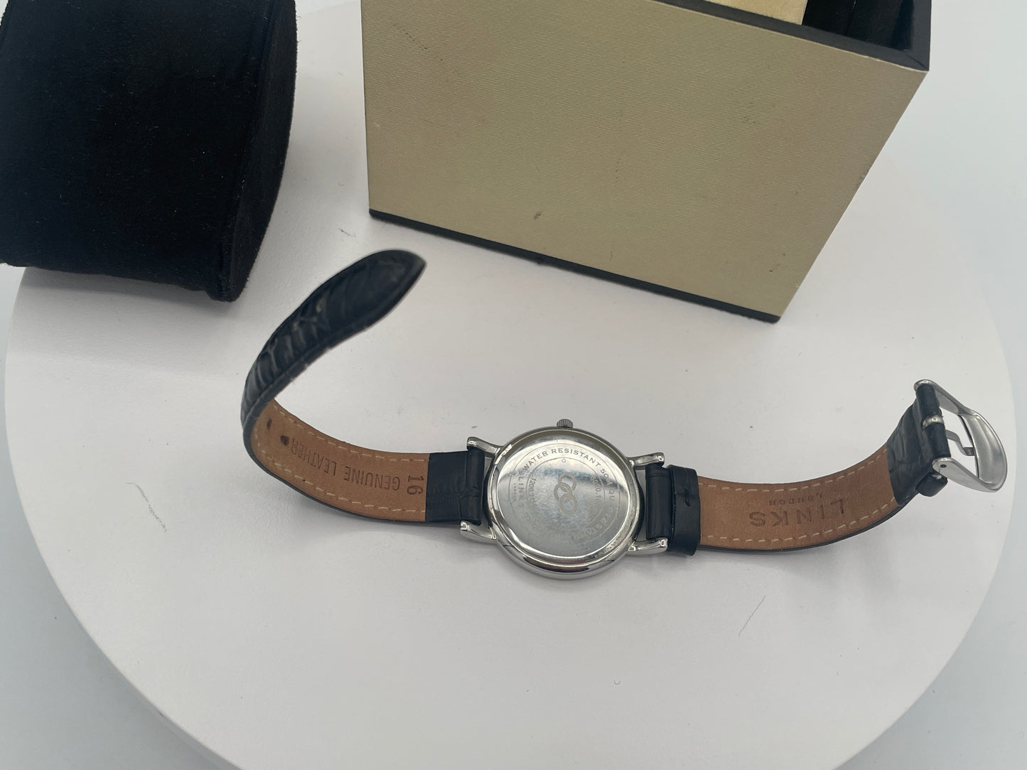 Links of London Noble Slim Ladies Stainless Steel Watch Boxed with Receipt c.2016