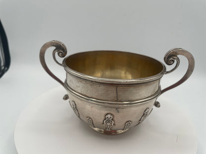 Edwardian Garrard Solid Silver Sugar Bowl – London 1909 – 316g