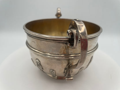 Edwardian Garrard Solid Silver Sugar Bowl – London 1909 – 316g