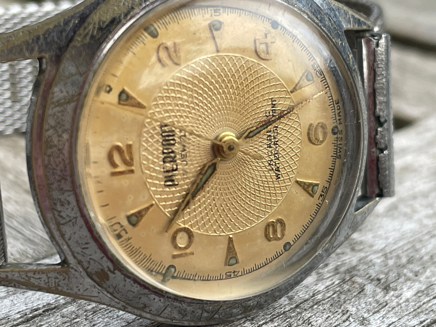 Vintage 1950's Pierpont 17 jewels incabloc water resistant wrist watch