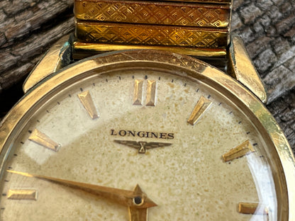 Longines Cal. 12.58Z movement vintage 17 jewels manual winding 50's gentleman's watch