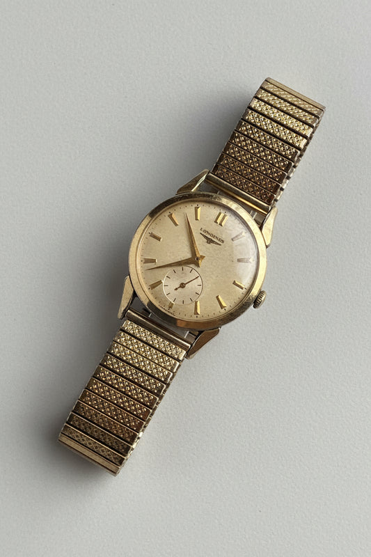 Longines Cal. 12.58Z movement vintage 17 jewels manual winding 50's gentleman's watch