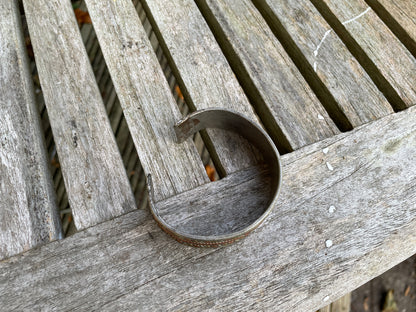 Copper and brass bracelet/Bangle twisted rope design&nbsp;