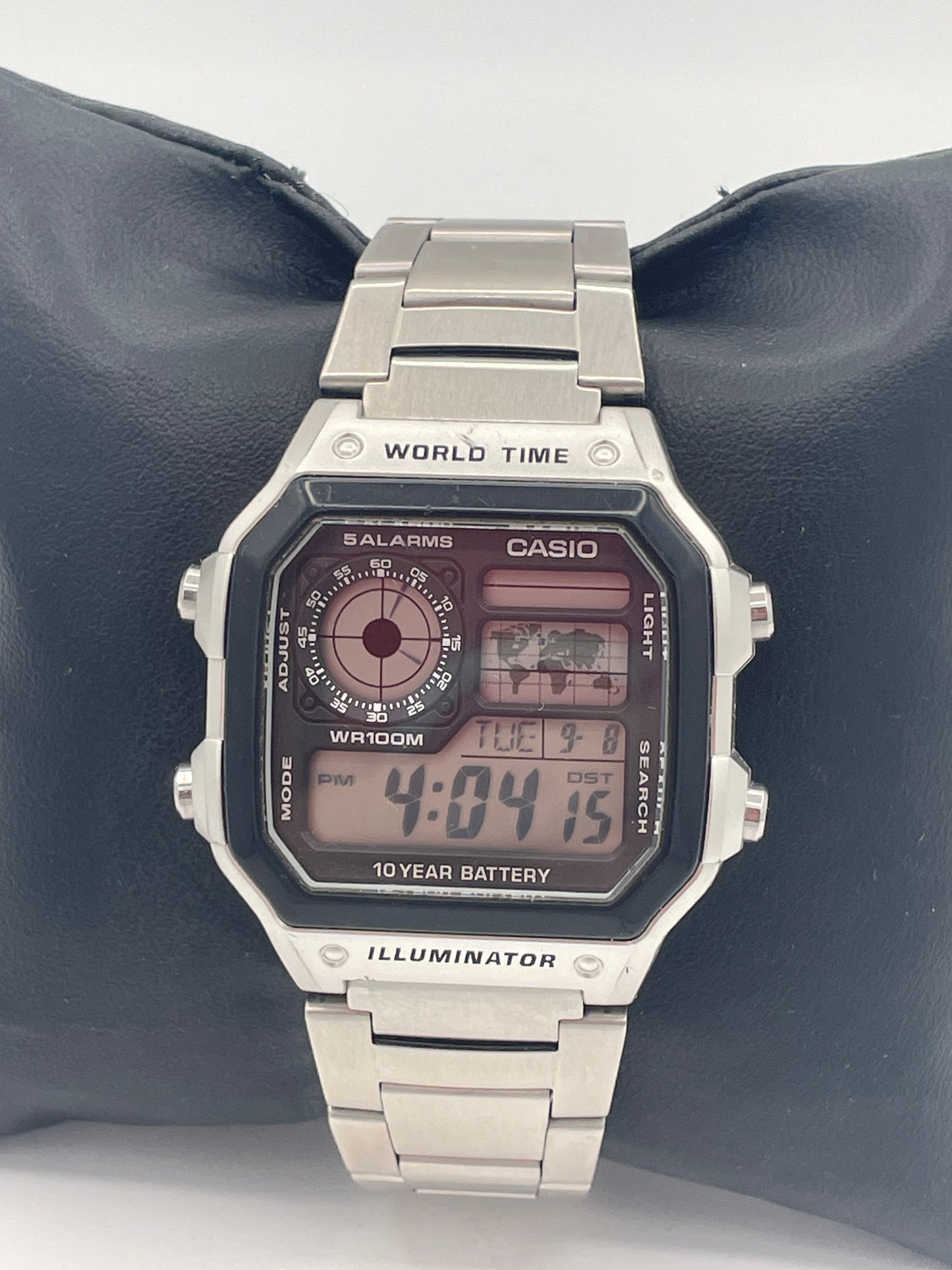 Casio AE-1200WHD World Time Digital Illuminator Watch