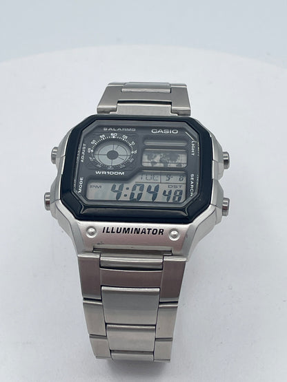 Casio AE-1200WHD World Time Digital Illuminator Watch