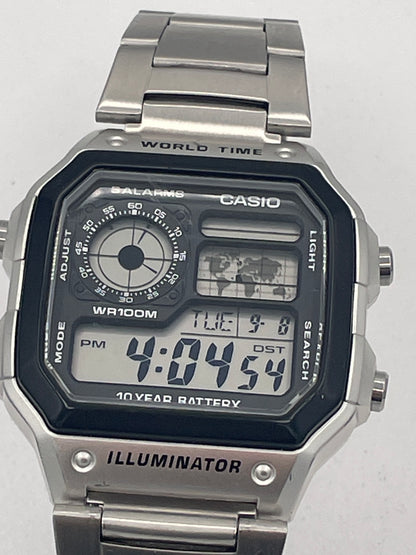 Casio AE-1200WHD World Time Digital Illuminator Watch