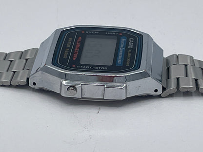 Casio A168 Digital Alarm Chronograph Watch Module 3298 S-523N Bracelet