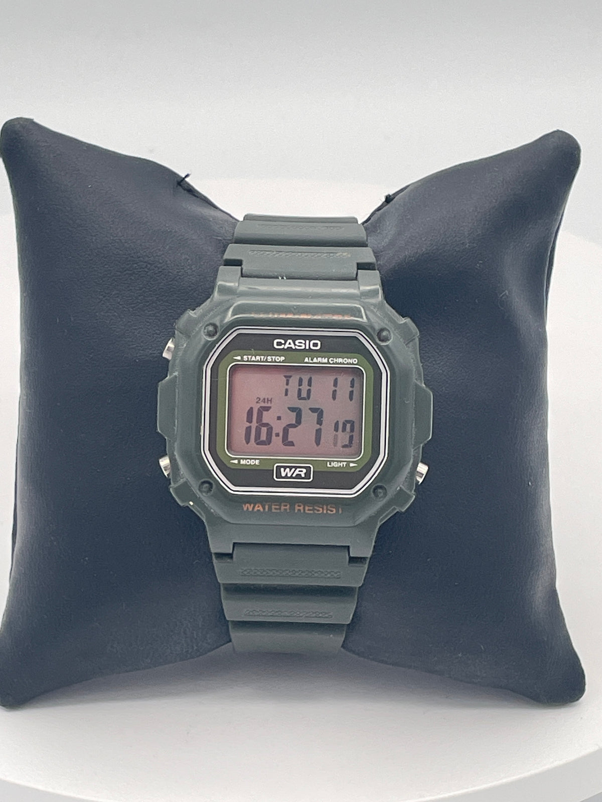 Casio F-108WH Green Digital Alarm Chronograph Watch