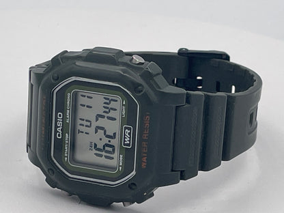 Casio F-108WH Green Digital Alarm Chronograph Watch