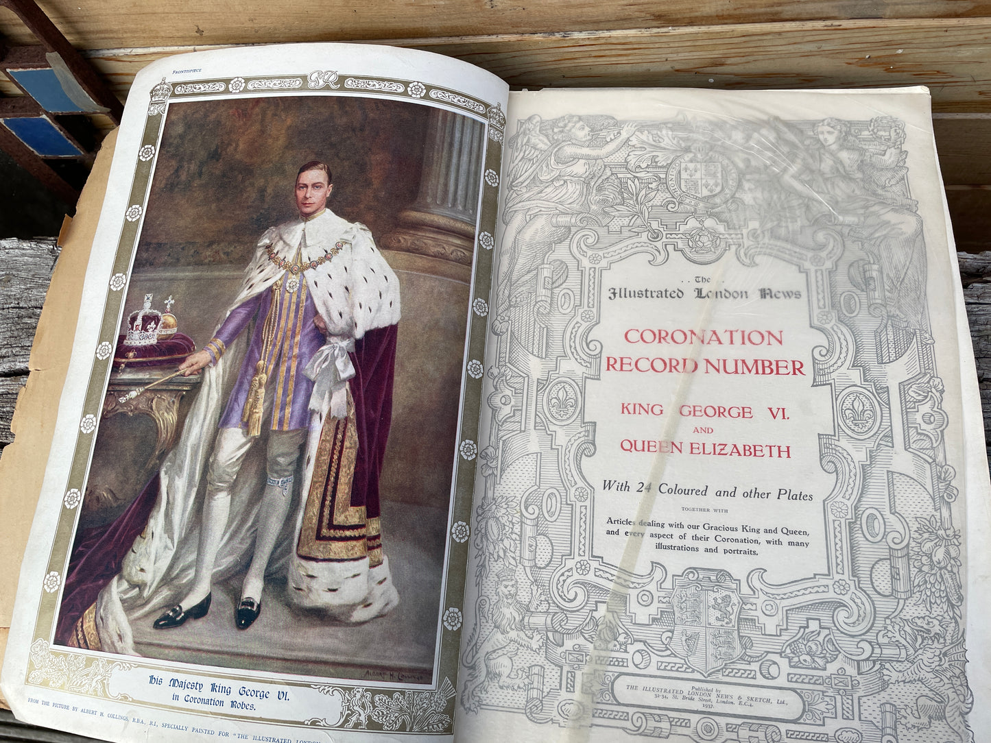 The Illustrated London news to commemorate the coronation of King George VI and Queen Elizabeth 1937