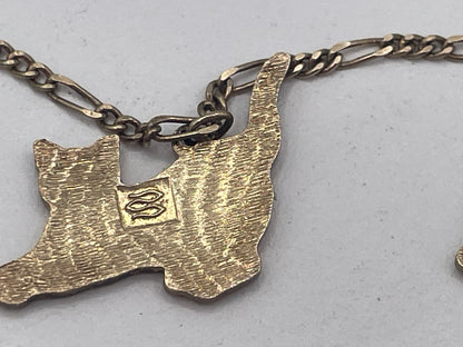 Vintage Fish Enterprises Enamel Cat Jewellery Collection