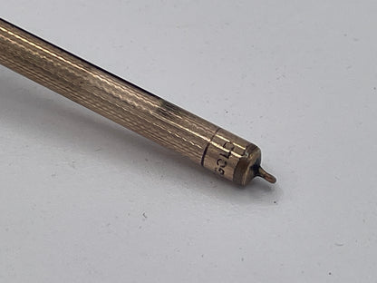 Vintage Rolled Gold Propelling Cocktail Swizzle Stick