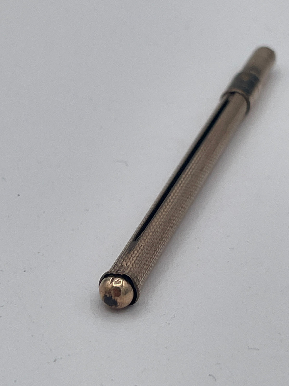 Vintage Rolled Gold Propelling Cocktail Swizzle Stick