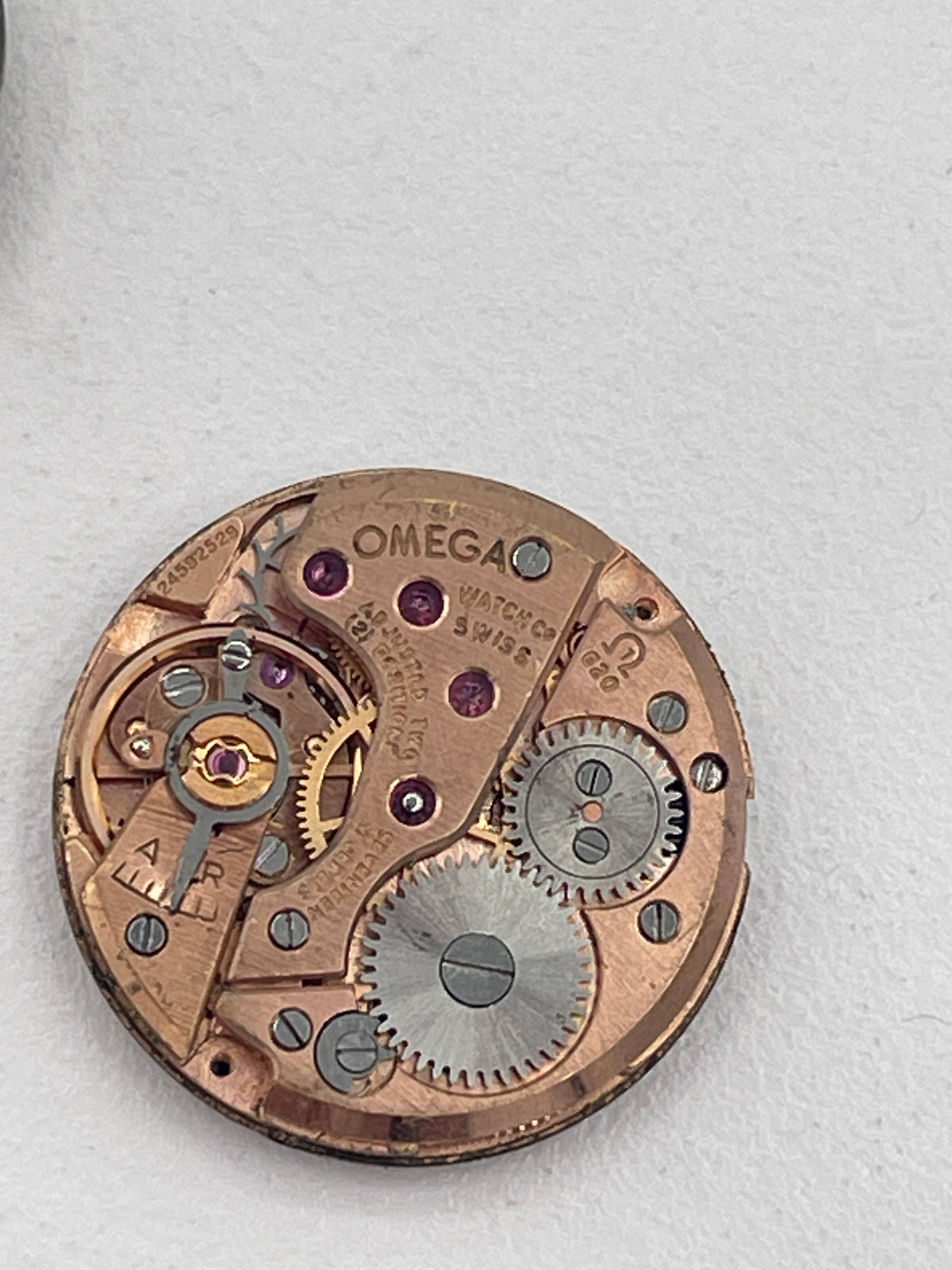 Vintage Swiss Watch Movement Job Lot – Omega 620, Rodania and W&H