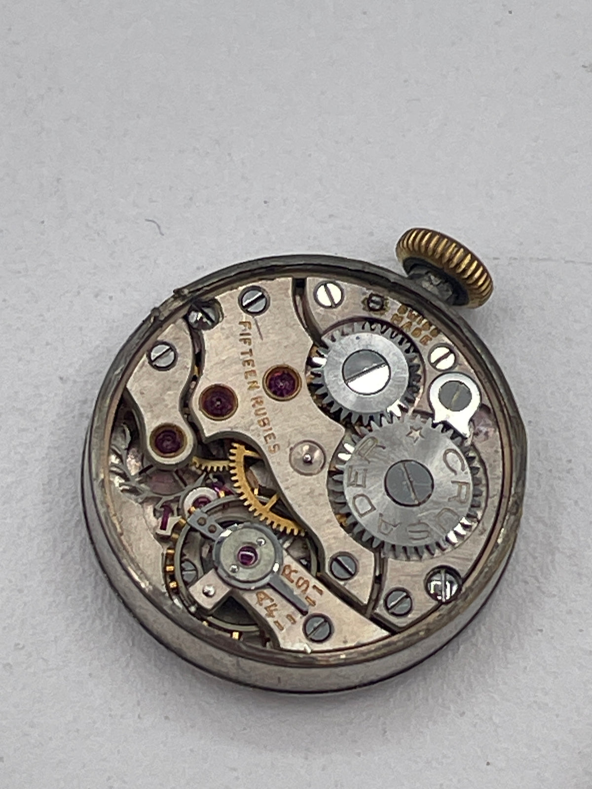 Vintage Swiss Watch Movement Job Lot – Omega 620, Rodania and W&H