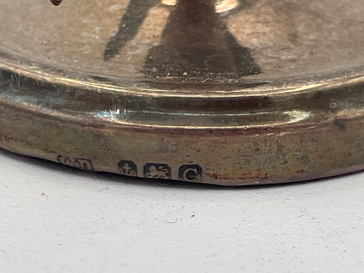 Antique 1920s Sterling Silver Manicure Stand, William Devenport 1927, Restoration Project