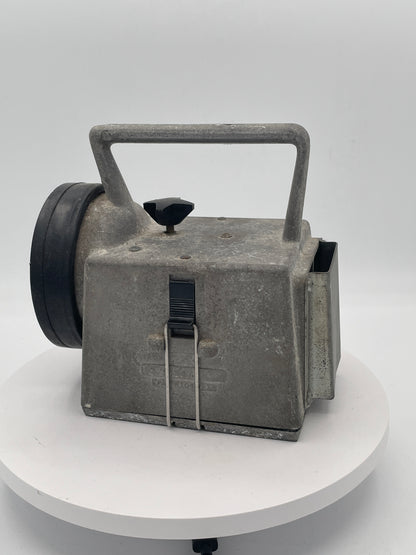 Vintage British Rail Bardic Signal Lamp, Cast Aluminium Railway Handlamp, Southampton, c.1960s