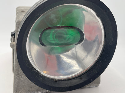 Vintage British Rail Bardic Signal Lamp, Cast Aluminium Railway Handlamp, Southampton, c.1960s