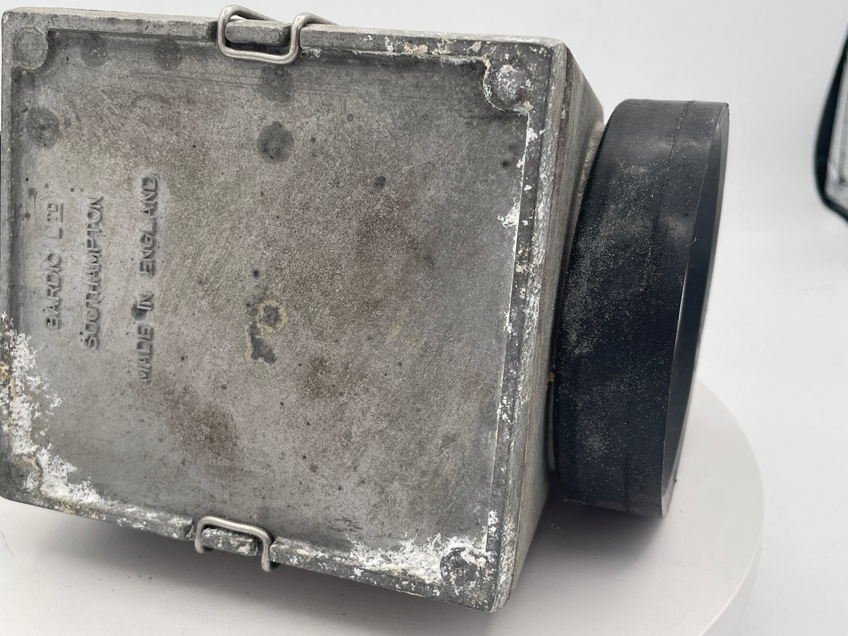 Vintage British Rail Bardic Signal Lamp, Cast Aluminium Railway Handlamp, Southampton, c.1960s