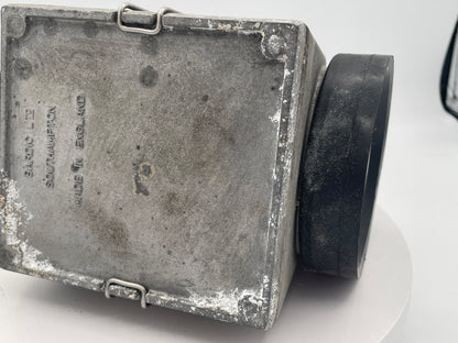 Vintage British Rail Bardic Signal Lamp, Cast Aluminium Railway Handlamp, Southampton, c.1960s
