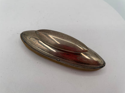 Edwardian Sterling Silver Nail Buffer - Birmingham 1910 Dressing Table Accessory