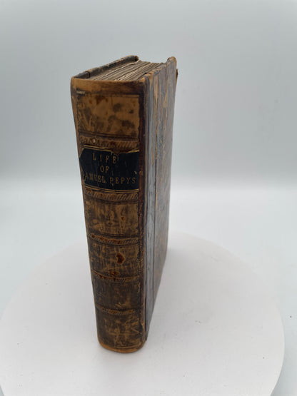 Antique 1867 Diary and Correspondence of Samuel Pepys Vol I - Lord Braybrooke Edition