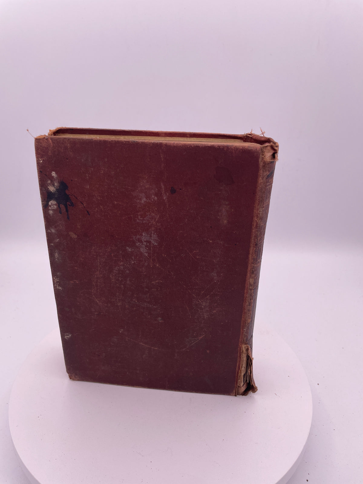Antique Victorian Webster's Improved Pronouncing Dictionary - Inscribed William Cartwright Birmingham