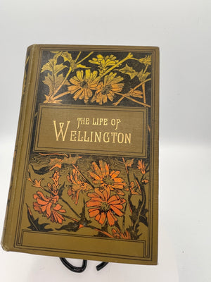 Antique 1900 Life of the Duke of Wellington by W.H. Maxwell - Decorative Binding