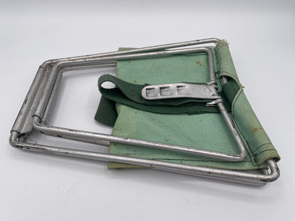 Vintage 1950s/1960s Folding Metal & Canvas Camping Fishing Stool