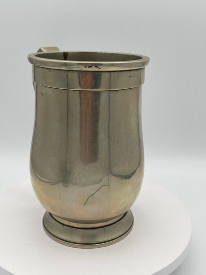 Vintage English Pewter Quart Tankard by G. Davis & Sons London– 1 Quart Capacity