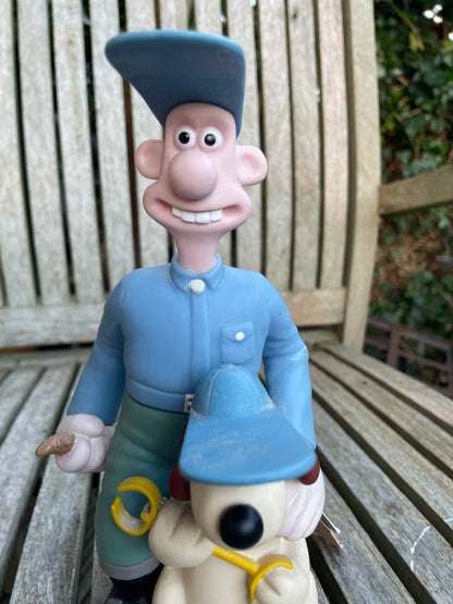 Original Wallace and Gromit The Curse of the Were Rabbit Bathroom soap dispenser with original label 21cm tall