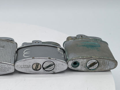 Vintage Sextet of Collectible Pocket Lighters: Ronson, Sim, and Marilyn Monroe Champ – Mid-20th Century & Modern
