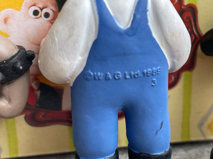 Original box of Wallace and Gromit characters from A Close Shave