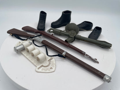 Vintage Palitoy / Hasbro Action Man Military Equipment & Weaponry Accessory Lot