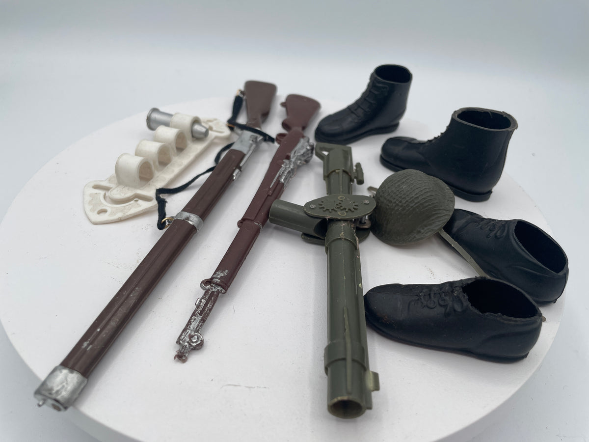 Vintage Palitoy / Hasbro Action Man Military Equipment & Weaponry Accessory Lot