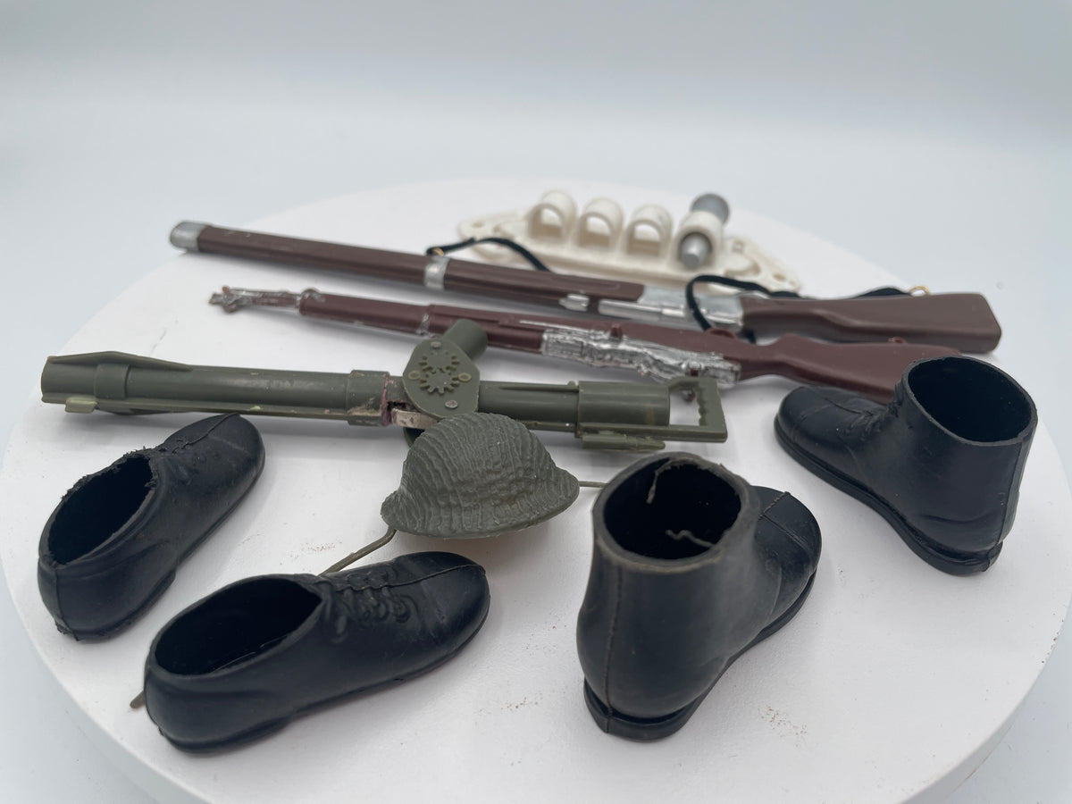 Vintage Palitoy / Hasbro Action Man Military Equipment & Weaponry Accessory Lot
