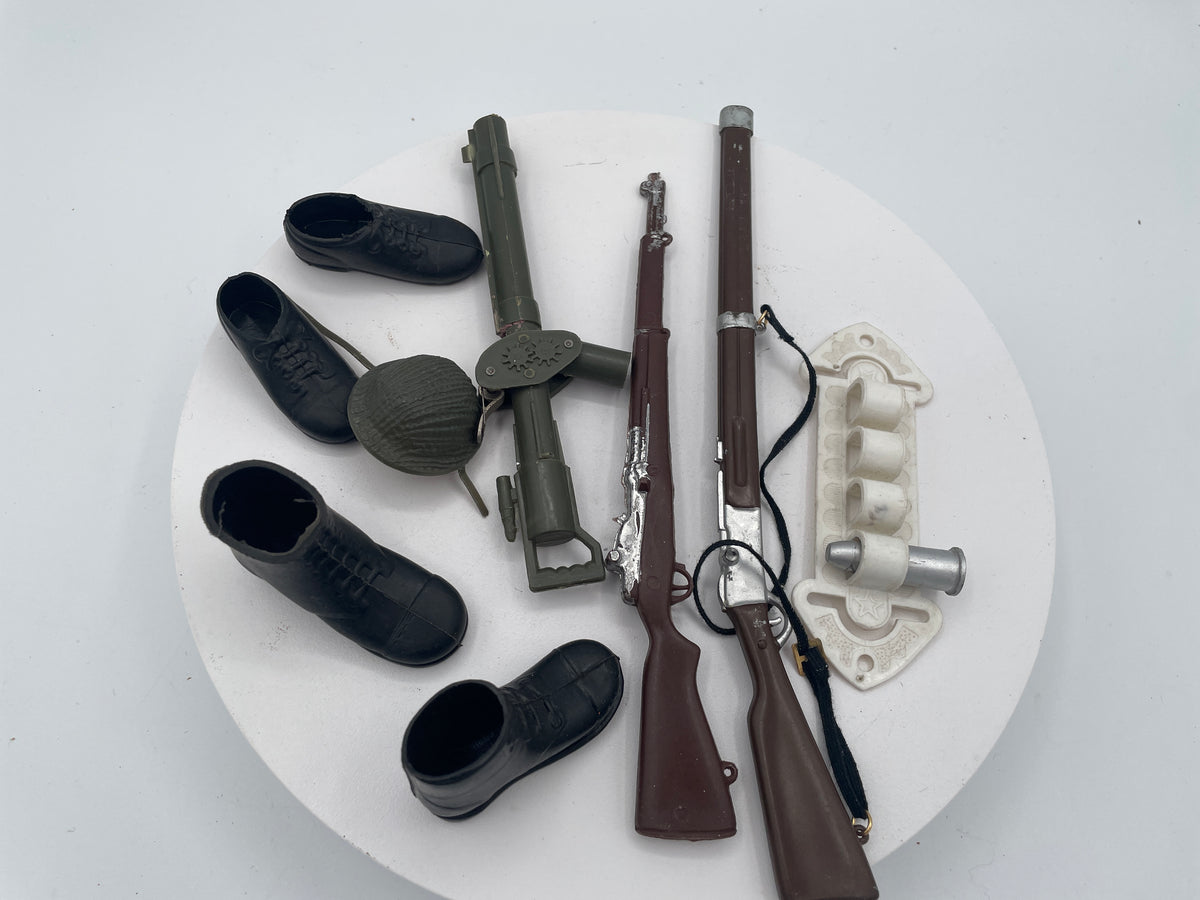 Vintage Palitoy / Hasbro Action Man Military Equipment & Weaponry Accessory Lot