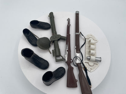 Vintage Palitoy / Hasbro Action Man Military Equipment & Weaponry Accessory Lot