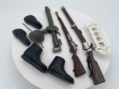 Vintage Palitoy / Hasbro Action Man Military Equipment & Weaponry Accessory Lot