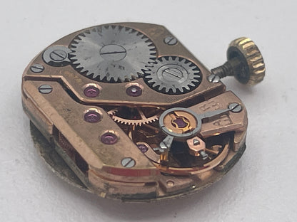 Vintage Ladies Omega 17-Jewel Caliber 242 Mechanical Watch Movement – 18mm Working Restoration Part (c. 1960)