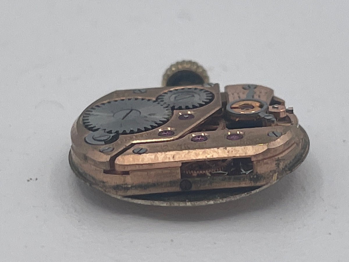 Vintage Ladies Omega 17-Jewel Caliber 242 Mechanical Watch Movement – 18mm Working Restoration Part (c. 1960)